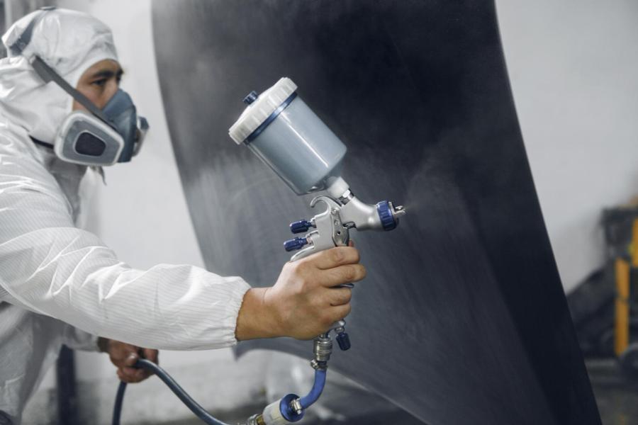 Commercial UPVC Painting